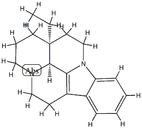 (3α,16α)-14,15-ジヒドロエブルナメニン 化学構造式