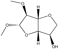 alpha-D-Idofuranoside,methyl3,6-anhydro-2-O-methyl-(9CI) Structure