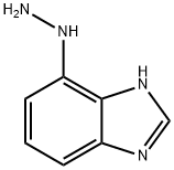 1H-Benzimidazole,4-hydrazino-(9CI) Structure