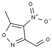 3-Isoxazolecarboxaldehyde,5-methyl-4-nitro-(7CI,8CI) Structure