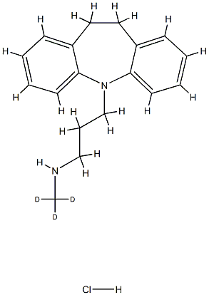 地昔帕明 D3盐酸盐, 65100-44-9, 结构式