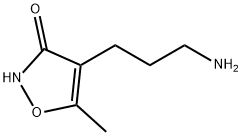 3(2H)-Isoxazolone,4-(3-aminopropyl)-5-methyl-(9CI) 化学構造式