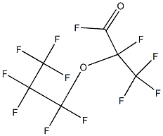 酸性HFPOオリゴマーふっ化物類 (MIXTURE) 化学構造式
