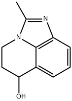 4H-Imidazo[4,5,1-ij]quinolin-6-ol,5,6-dihydro-2-methyl-(9CI) Struktur