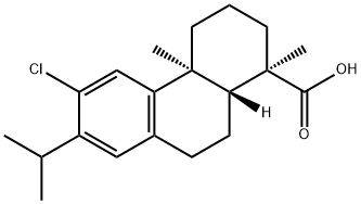 12-Chlorodehydroabietic acide Structure