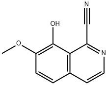1-Isoquinolinecarbonitrile,8-hydroxy-7-methoxy-(9CI)|