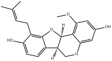 1-甲氧基菜豆素 结构式