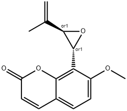 脱水长叶九里香内酯 结构式