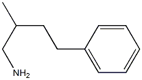 Benzenebutanamine,  -bta--methyl- Struktur