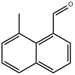 8-甲基-1-萘甲醛 结构式