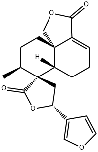 65596-26-1 (3R,5R,10'aS)-5-(3-Furyl)-4,5,6',6'aβ,9',10'-hexahydro-8'α-methylspiro[furan-3(2H),7'(8'H)-naphtho[1,8a-c]furan]-2,3'(5'H)-dione
