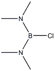 二(二甲氨基)氯化硼,6562-41-0,结构式