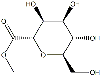D-glycero-D-talo-Heptonic acid, 2,6-anhydro-, methyl ester (9CI) Struktur