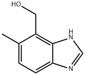 1H-Benzimidazole-4-methanol,5-methyl-(9CI) Struktur
