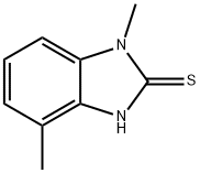 2H-Benzimidazole-2-thione,1,3-dihydro-1,4-dimethyl-(9CI) Struktur