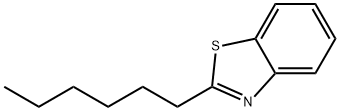Benzothiazole, 2-hexyl- (6CI,9CI) 化学構造式