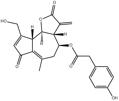 山莴苣苦素,65725-11-3,结构式