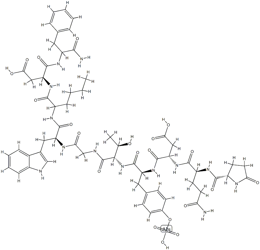 caerulein, Nle(8)- Structure