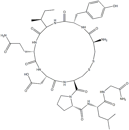 ASP5催产素,65907-78-0,结构式