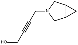 2-Butyn-1-ol,4-(3-azabicyclo[3.1.0]hex-3-yl)-(9CI) Structure