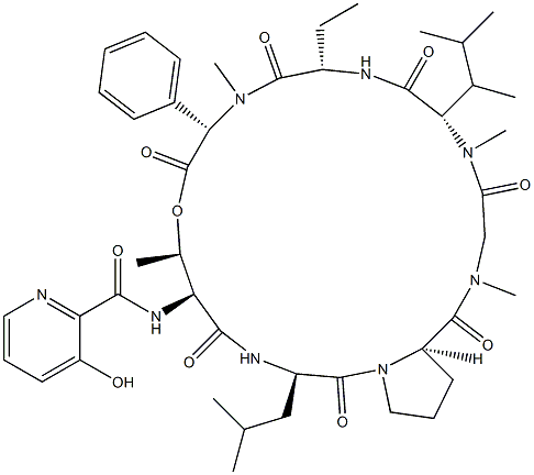 新绿灰菌素 Ⅰ, 66002-39-9, 结构式