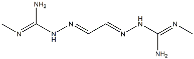di-N',N''-methylglyoxal bis(guanylhydrazone),66002-86-6,结构式