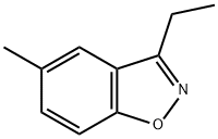 1,2-Benzisoxazole,3-ethyl-5-methyl-(9CI) Struktur