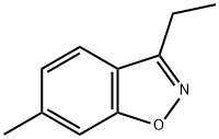 1,2-Benzisoxazole,3-ethyl-6-methyl-(9CI),66033-79-2,结构式