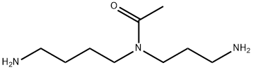 N(4)-acetylspermidine Struktur