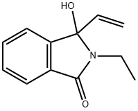 1H-Isoindol-1-one,3-ethenyl-2-ethyl-2,3-dihydro-3-hydroxy-(9CI) Struktur