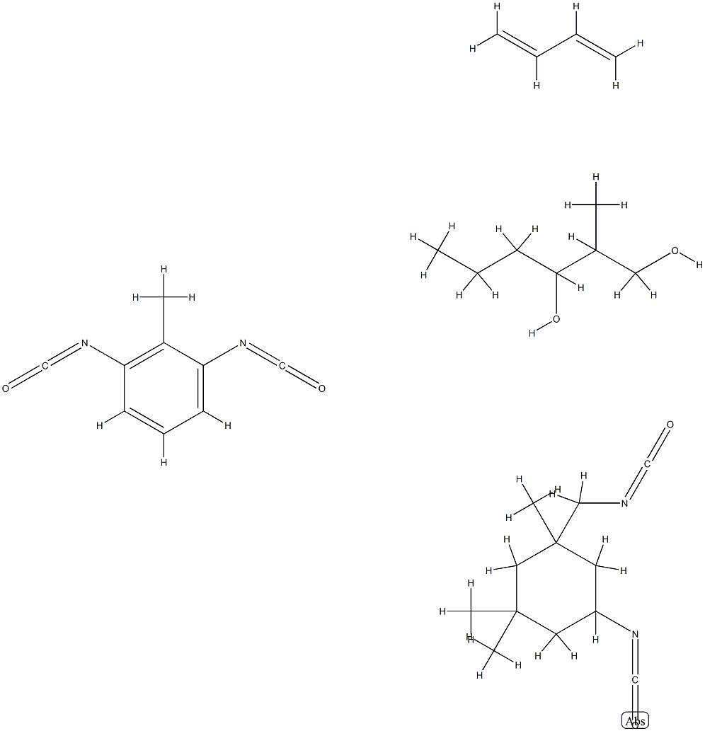 POLYETHYL POLYOL POLYMER WITH ISOPHORONE DIISOCYANATE) Structure