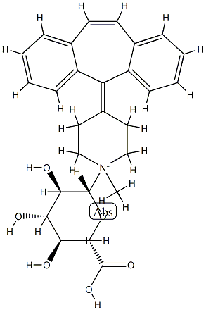 cyproheptadine glucuronide Struktur