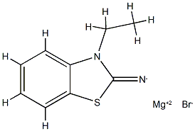 Magnesium, bromo(3-ethyl-2(3H)-benzothiazoliminato-N2)- (9CI),66179-68-8,结构式