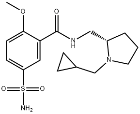 Cipropride (S enantiomer) Struktur