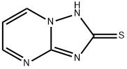 1,2,4]三唑并[1,5-A]嘧啶-2(1H)-硫酮 结构式