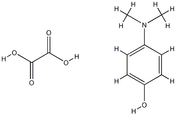 Phenol, 4-(dimethylamino)-, ethanedioate (1:1) (salt) (9CI) Structure