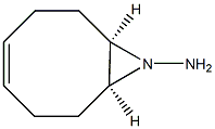 (1α,4Z,8α)-9-Azabicyclo[6.1.0]non-4-en-9-amine Structure
