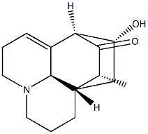 尖葉石松鹼 结构式