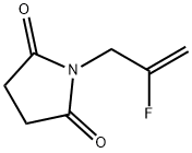 2,5-Pyrrolidinedione,1-(2-fluoro-2-propenyl)-(9CI) Structure