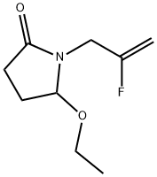 2-Pyrrolidinone,5-ethoxy-1-(2-fluoro-2-propenyl)-(9CI) 结构式