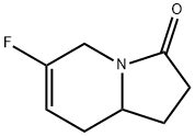 3(2H)-Indolizinone,6-fluoro-1,5,8,8a-tetrahydro-(9CI) 化学構造式