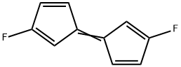 1,3-Cyclopentadiene,2-fluoro-5-(3-fluoro-2,4-cyclopentadien-1-ylidene)-(9CI),664983-83-9,结构式