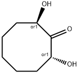 Cyclooctanone, 2,8-dihydroxy-, (2R,8R)-rel- (9CI) Struktur