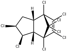 (+)-顺-氯丹,66514-88-3,结构式