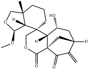 狭叶香茶菜素, 66548-01-4, 结构式