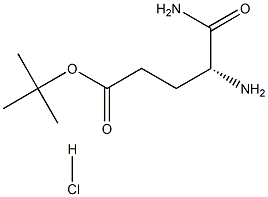 D-异谷氨酰胺叔丁酯盐酸盐,66575-26-6,结构式