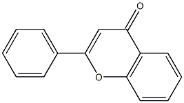 4H-1-Benzopyran-4-one,2-phenyl-,radicalion(1+)(9CI) Structure
