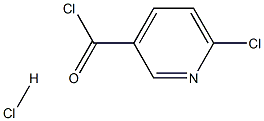 6-クロロニコチノイル=クロリド塩酸塩 化学構造式