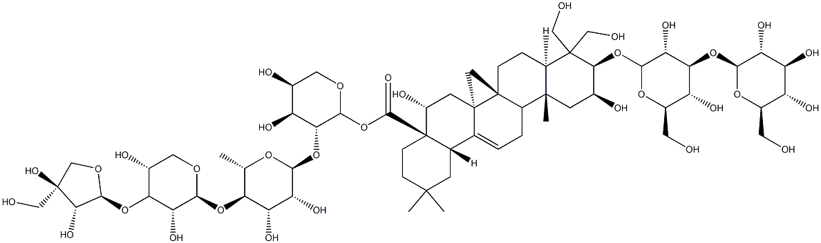 Platycodin D2 Struktur