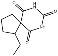7,9-Diazaspiro[4.5]decane-6,8,10-trione,1-ethyl-(5CI) Struktur